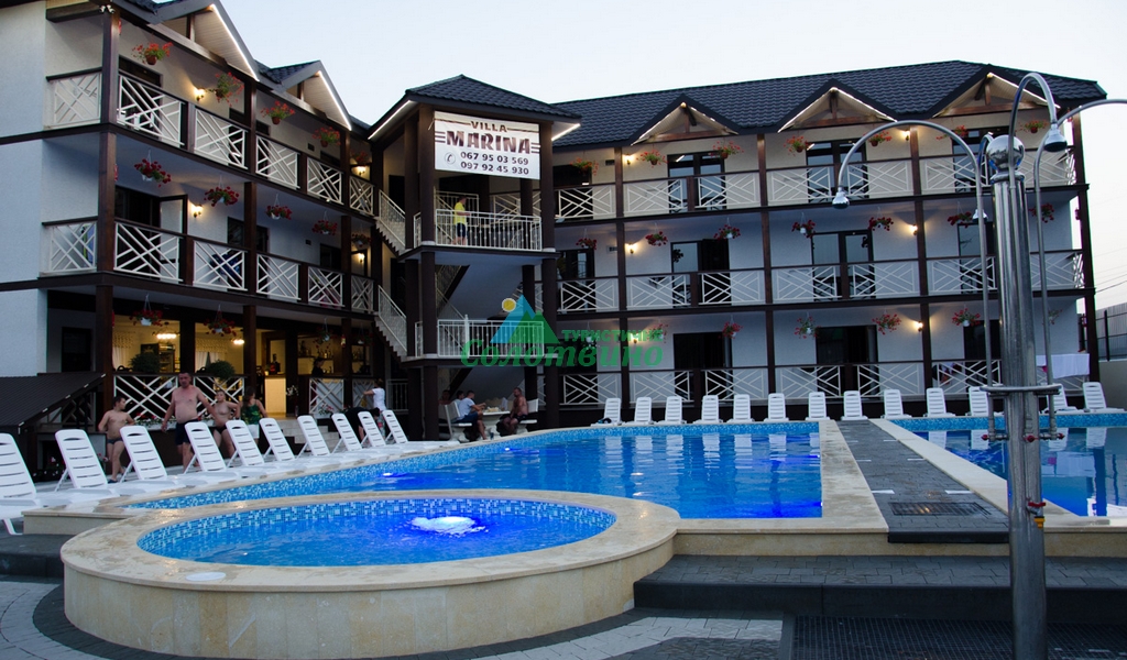 VILLA MARINA база відпочинку в Солотвино